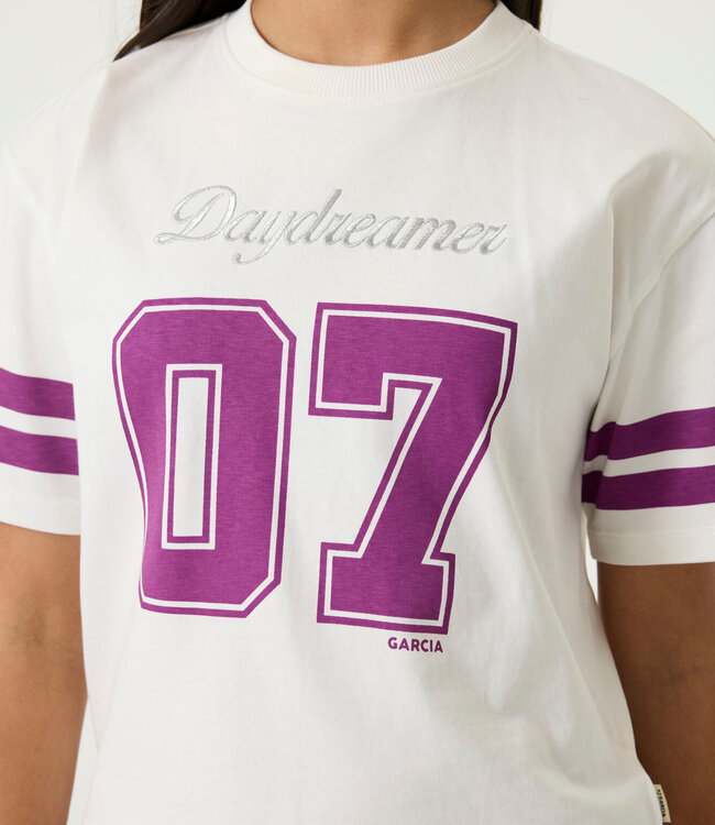 GARCIA T-Shirt DAYDREAMER 07 GARCIA GIRLS WHITE