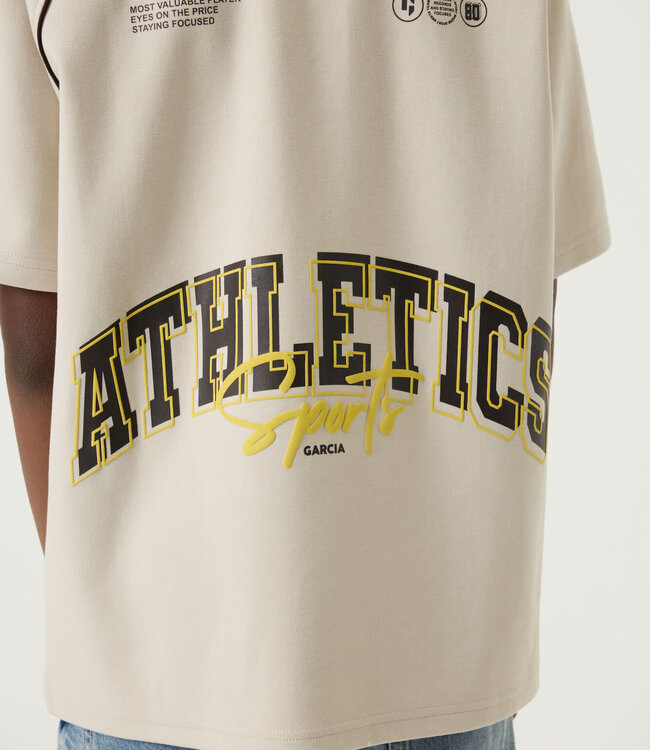 GARCIA T-Shirt LANGE MOUW 80 GARCIA BOYS SISAL