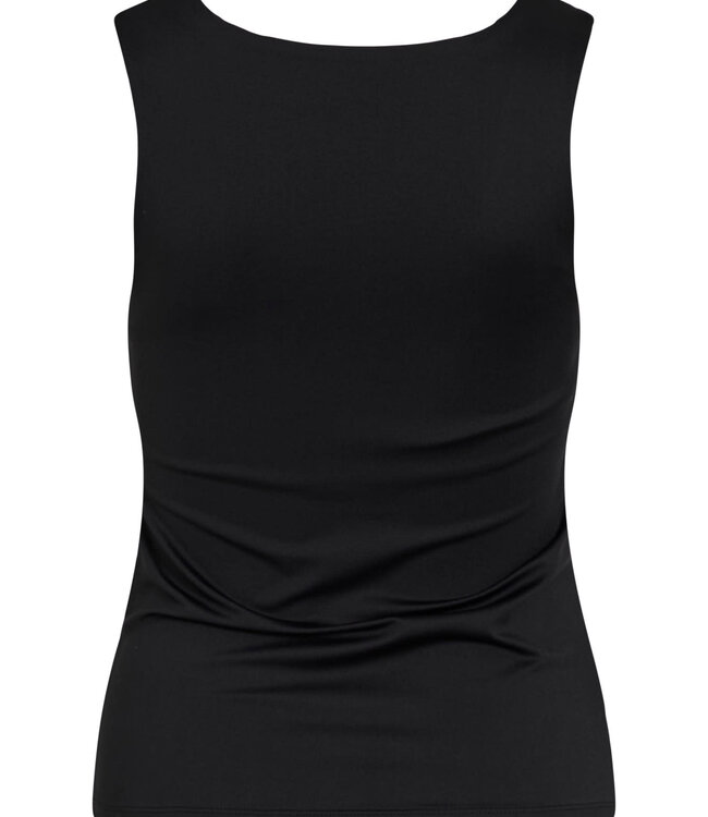 VILA Top KENZA U-NECK VILA BLACK