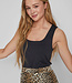 VILA Top KENZA U-NECK VILA BLACK