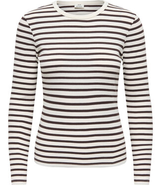 JDY T-Shirt LUCKY O-NECK JDY COFFE BEAN