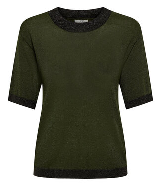 JDY T-Shirt BODILLA CONTRAST JDY DARK OLIVE