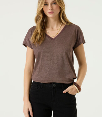 GARCIA T-Shirt V-HALS GARCIA HAZEL BLOOM