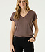 GARCIA T-Shirt V-HALS GARCIA HAZEL BLOOM