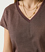 GARCIA T-Shirt V-HALS GARCIA HAZEL BLOOM