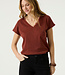 GARCIA T-Shirt V-HALS GARCIA CHILI BLUSH