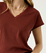 GARCIA T-Shirt V-HALS GARCIA CHILI BLUSH