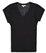 GARCIA T-Shirt V-HALS GARCIA BLACK