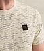 PME LEGEND T-Shirt JERSEY ALLOVER PRINT PME LEGEND BONE WHITE