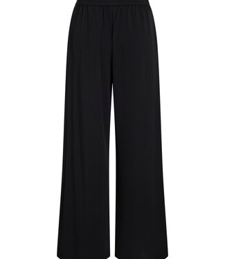 VILA Broek BENNE WIDE PLEAT VILA BLACK BEAUTY