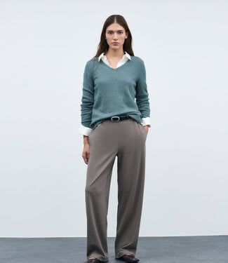 VILA Pull RIL V-NECK  VILA BALSAM GREEN