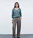 VILA Pull RIL V-NECK  VILA BALSAM GREEN