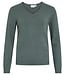 VILA Pull RIL V-NECK  VILA BALSAM GREEN