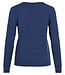 VILA Pull RIL V-NECK  VILA NAVY PEONY