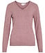 VILA Pull RIL V-NECK  VILA NOSTALGIA ROSE