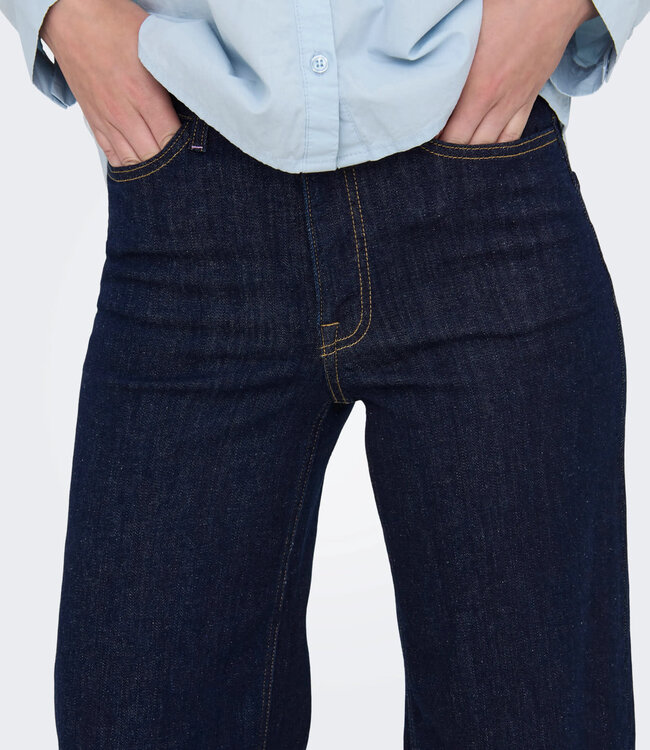 JDY Broek JEANS FELINA FINA WIDE JDY DARK BLUE DENIM