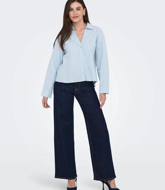 JDY Broek JEANS FELINA FINA WIDE JDY DARK BLUE DENIM