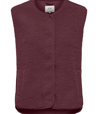 JDY Waistcoat SIMINA TEDDY JDY WINDSOR WINE