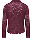ONLY Hemdje LIDA LACE POLO ONLY FIG