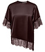 ONLY T-Shirt INDONA SATIN ONLY COFFEE BEAN