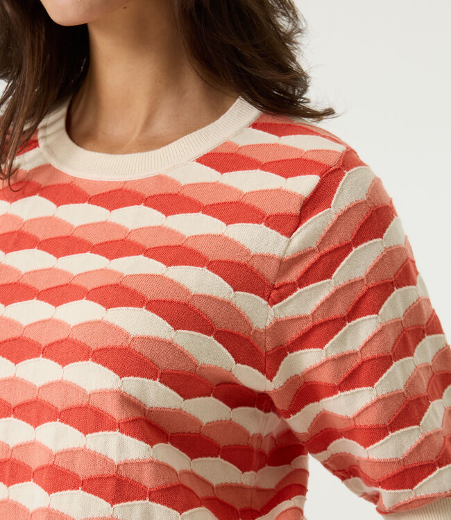 GARCIA T-Shirt SCHUB GARCIA DAMES PAPRIKA