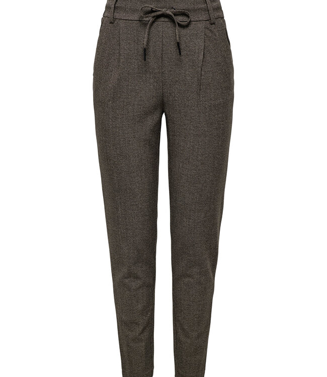 ONLY Broek POPTRASH DELL ONLY BLACK WHITE PEPPER