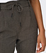 ONLY Broek POPTRASH DELL ONLY BLACK WHITE PEPPER