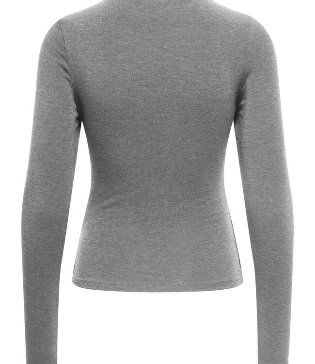 ONLY T-Shirt LONG SLEEVE GLAMOUR ONLY MEDIUM GREY