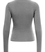 ONLY T-Shirt LONG SLEEVE GLAMOUR ONLY MEDIUM GREY