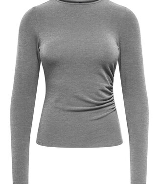 ONLY T-Shirt LONG SLEEVE GLAMOUR ONLY MEDIUM GREY