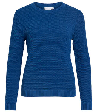 VILA Pull DALO O-NECK VILA NAVY PEONY
