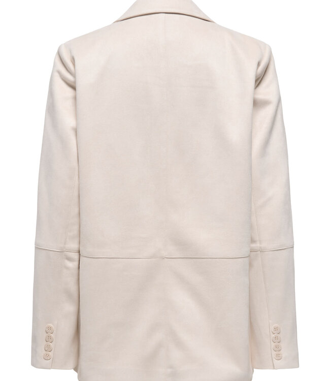 ONLY Vest BLAZER DIANE SUEDE ONLY PUMICE STONE