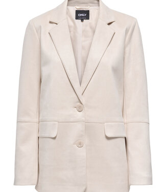 ONLY Vest BLAZER DIANE SUEDE ONLY PUMICE STONE