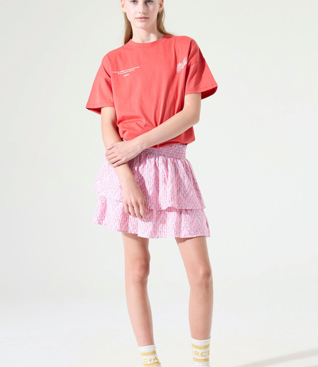 GARCIA Skort FLUFFY GARCIA GIRLS ECRU ROZE