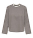 ONLY T-Shirt FREJA STRIPE WIDE ONLY COFFEE BEAN CLOUD DANCER