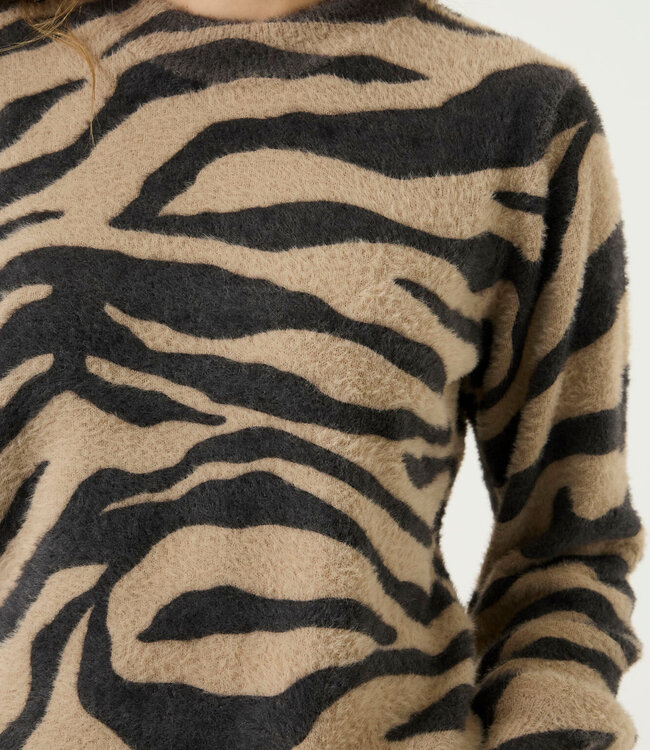 GARCIA Pull TEDDY ZEBRA GARCIA DAMES BLACK BROWN