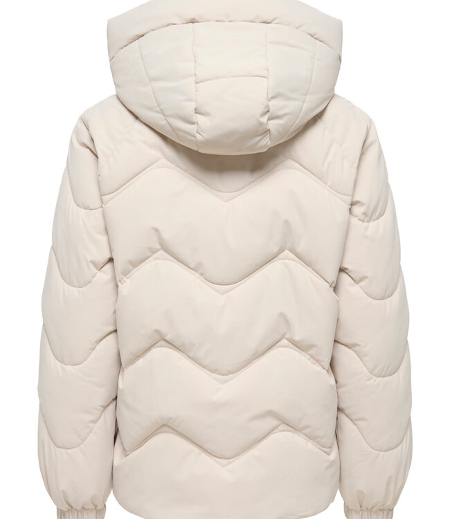 JDY Jas POWER SHORT HOOD JDY SILVER LINING