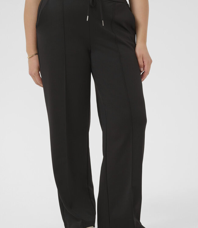 KAFFE CURVE Broek JENNA STRAIGHT KAFFE CURVE BLACK DEEP 100121