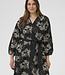 KAFFE CURVE Kleed KIMMIE KAFFE CURVE BLACK CHALK 108831