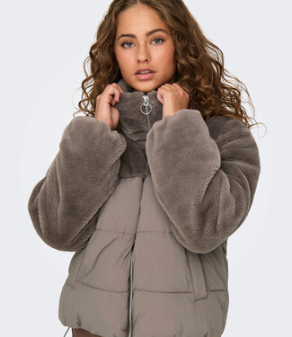 ONLY Jas WANJA PUFFER ONLY WALNUT