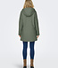 ONLY Jas NEW SALLY RAINCOAT ONLY CASTOR GRAY