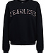 ONLY Pull SWEATER FREDERIKKA PRINT ONLY FEARLESS BLACK