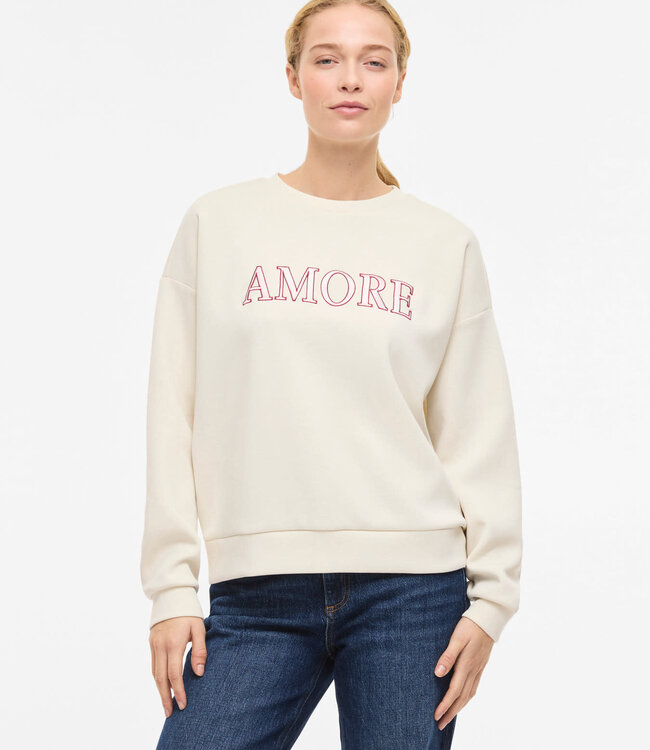 VILA Pull SWEATER REFLECT VILA BIRCH AMORE