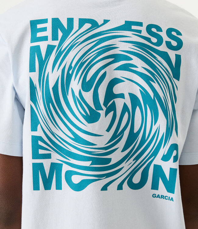 GARCIA T-Shirt MOVE GARCÍA BOYS AQUA