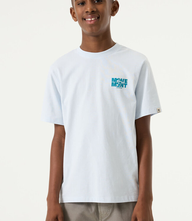 GARCIA T-Shirt MOVE GARCÍA BOYS AQUA