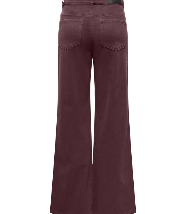 ONLY Broek JEANS MADISON WIDE ONLY FUDGE
