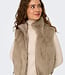 ONLY Bodywarmer DANA TEDDY ONLY SILVER MINK
