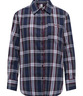 ONLY Hemd SURANI CHECK ONLY NAVY BLAZER