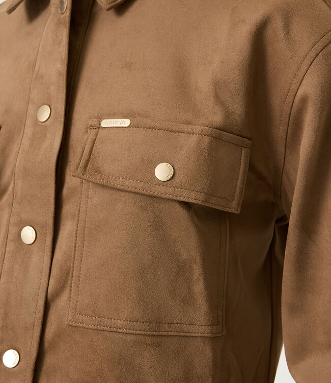GARCIA Vestje DAIM GARCIA DAMES SOFT TAUPE