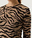 GARCIA T-Shirt LONG SLEEVE GARCIA DAMES WINTER CAMEL